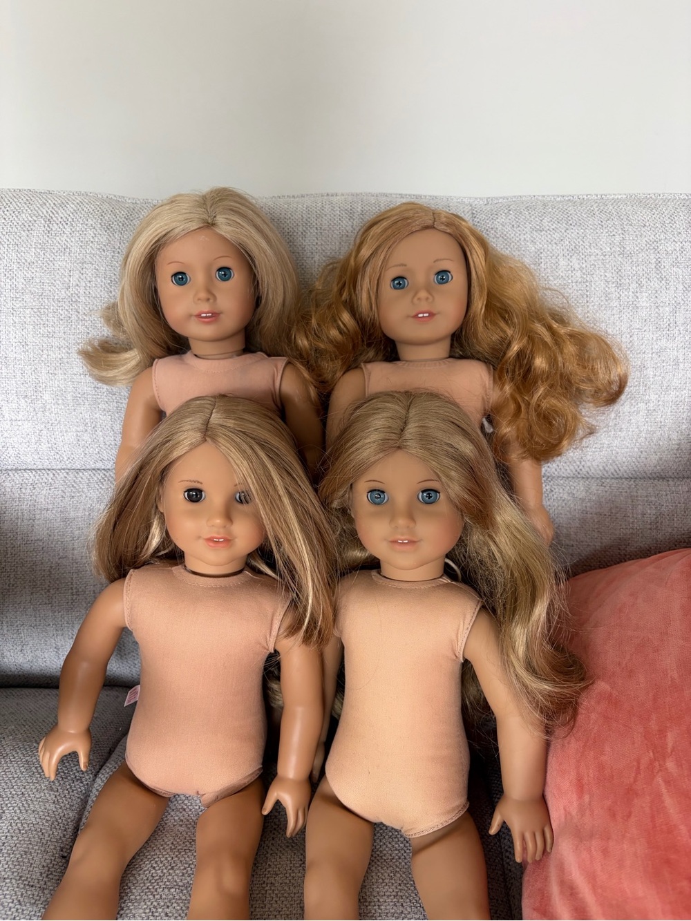 tlc american girl doll lot of 4